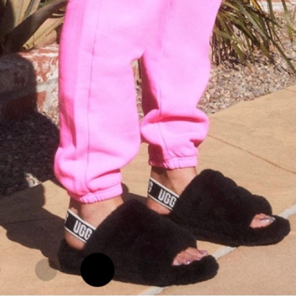 UGG Shoes - Brand New! Authentic Fluff Yeah UGG Slippers 😍